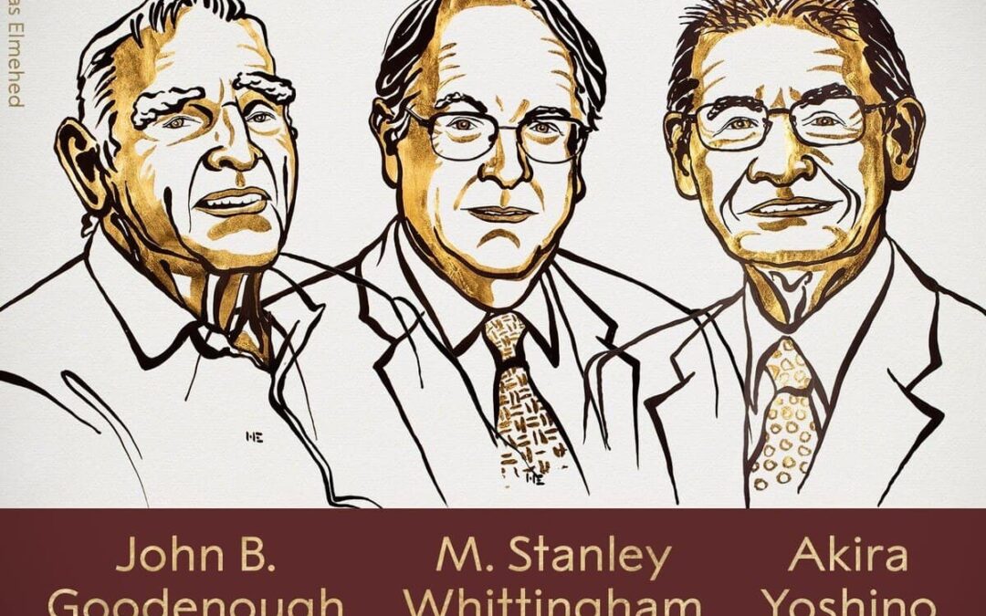 Nobel price winners in chemisty image 2019