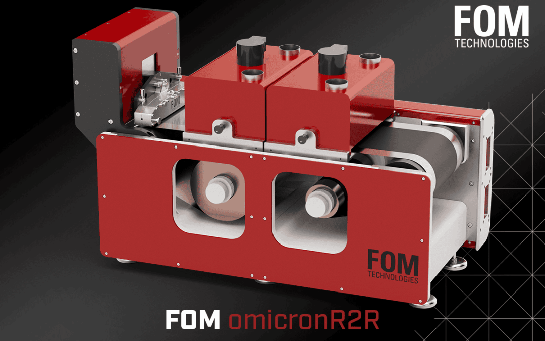 Launching FOM omicronR2R – A new benchtop R2R coater