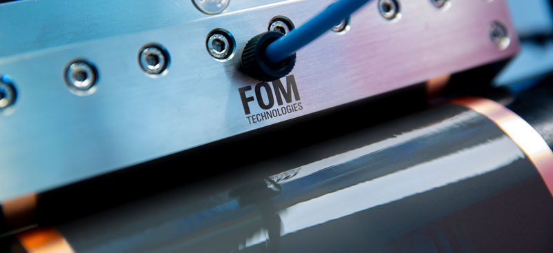 Wet slot-die coated slurry on copper foil